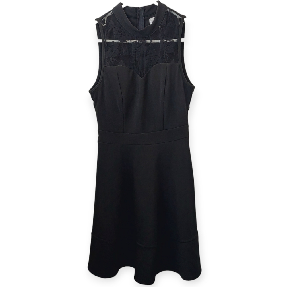 Emerald Sundae Junior's Size 3 Black Dress Lace Graduation Wedding Party